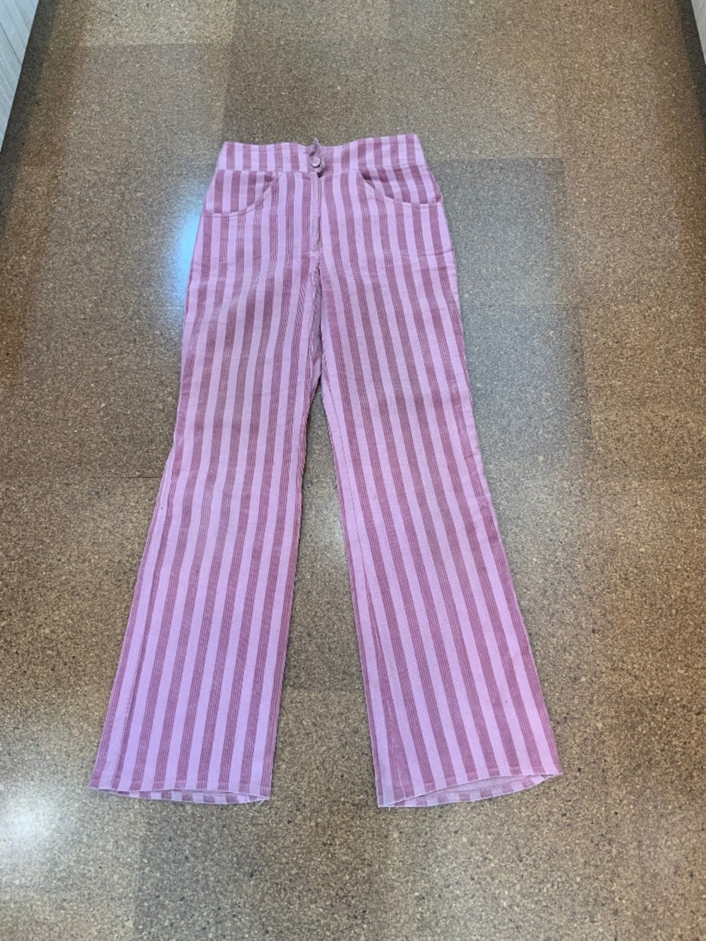 Vintage 60s BIBA brand pink corduroy pants
